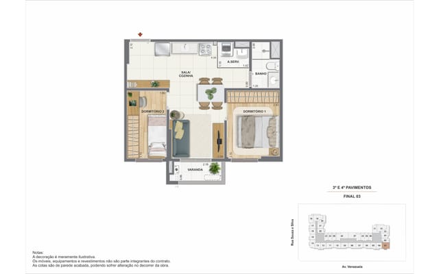 Planta ilustrativa 6 do Orla Mauá, no Porto Maravilha