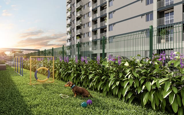 Perspectiva ilustrativa 10 do Residencial Cartola II, em São Cristóvão