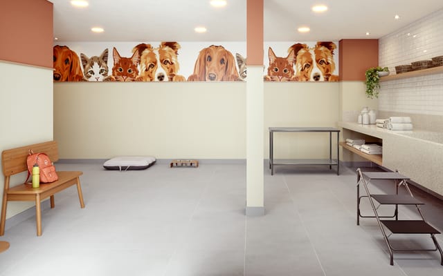 Perspectiva ilustrativa 5 do Residencial Cartola, em São Cristóvão