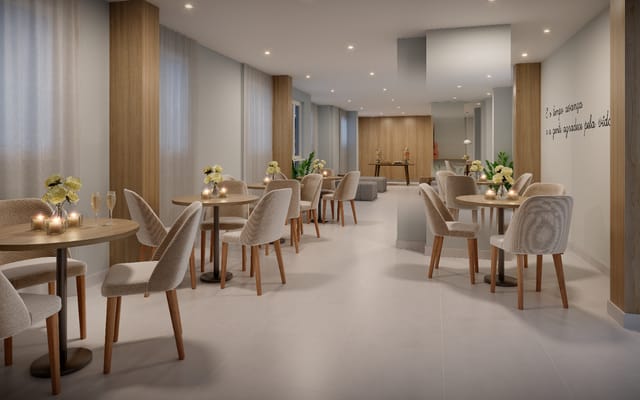 Perspectiva ilustrativa 6 do Residencial Cartola, em São Cristóvão